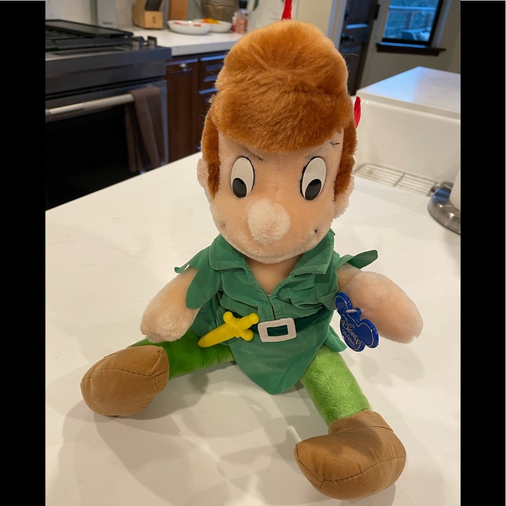 NWT Disney Peter Pan plush toy